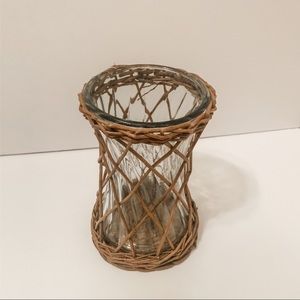 Willow Wrapped Vase